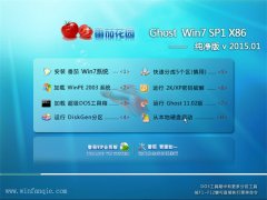 ѻ@ Ghost Win7 SP1 x86  v2015.01