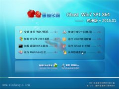 ѻ@  Ghost Win7 64λ  v2015.01