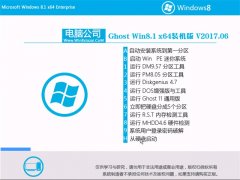 X˾Ghost Win8.1 X64λ xbC(j)2017.06(⼤)