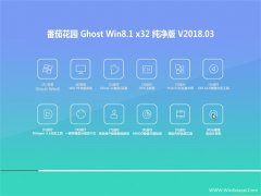 ѻ@Ghost Win8.1 32λ 201803(o輤)